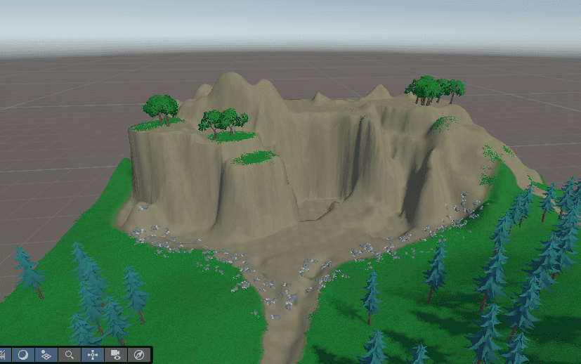 final environment scene without the water