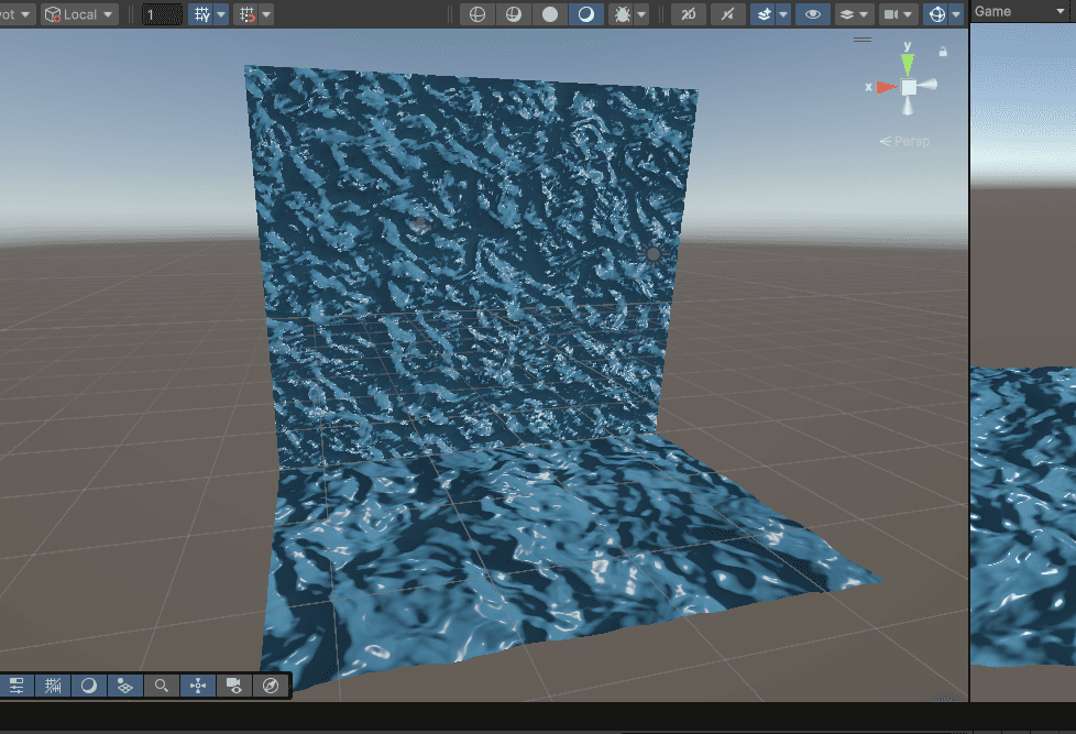 domain-warped surface showing flow currents